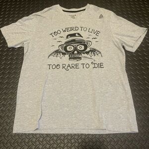 Reebok Light Gray Graphic Tee